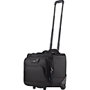 Valise de pilote Pioneer LIGHTPAK, avec poignée et roulettes, polyester, noir