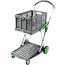 Klappmobil CLAX® inkl. Klappbox, 46 l, grau/grün