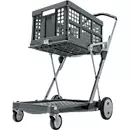 Klappmobil CLAX® inkl. Klappbox, 46 l, grau