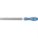 Lime d'atelier DIN 7261 L.200mm Q.20x6mm Taille 1 Demi-ronde 2K-Ergo PFERD