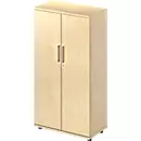 Schäfer Shop Genius Armoire à portes battantes TETRIS WOOD, 4 HC, hauteur incl. patins, L 800 mm, décor érable