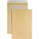 Versandtasche, B4, Papprückwand und Haftklebung, ohne Fenster, braun, 125 St.