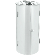 Abfallsammler, 120 l, weiß