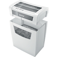 Aktenvernichter Leitz IQ Home Office, Partikelschnitt 4 x 28 mm, P4, 23 l, 10-11 Bl., Antipapierstau
