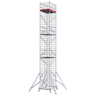 Alu-Fahrgerüst Breitaufbau, Standhöhe ca. 10300 mm