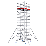 Alu-Fahrgerüst Breitaufbau, Standhöhe ca. 5300 mm