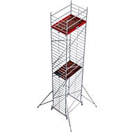 Alu-Fahrgerüst Breitaufbau, Standhöhe ca. 8300 mm