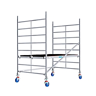 Alu-Fahrgerüst Breitaufbau, Standhöhe ca. 900 mm