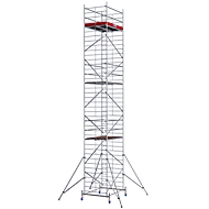 Alu-Fahrgerüst Breitaufbau, Standhöhe ca. 9300 mm