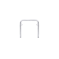 Anlehnbügel WSM, 2-seitig, für Reifen bis B 55 mm, B 750 x T 48 x H 800 mm, Stahl verzinkt, zum Einbetonieren