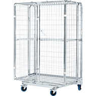 Antidiebstahl-Rollbehälter, nestbar