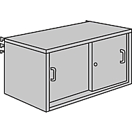 Armoire à portes coulissantes, l. 1000 x P 400 mm,