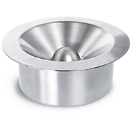 Aschenbecher, ø 130 x H 50 mm, Edelstahl