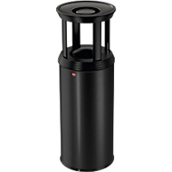 Ascher-/Papierkorbkombination ProfiLine Combi Plus, 50 l, schwarz