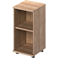 Bibliothèque étagère TETRIS WOOD, 2 HC, l. 400 x P 421 x H 800 mm, décor cerisier-Romana