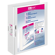 Classeur à levier de présentation VELODUR VELOFLEX, A4, 60 mm, carton PP