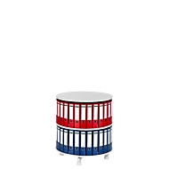Colonne rotative à 2 étages pour classeurs à levier, sans classeur à levier, H 880 mm