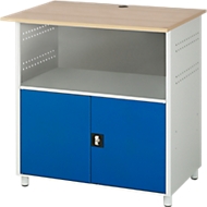 Computer-Station Typ 6001, B 1100 x T 800 x H 1100 mm, stationär