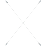 Croisillon pour système R 3000, pour largeur de module 995 mm