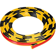 Eckschutzprofil Typ E, 5-m-Rolle, gelb/schwarz
