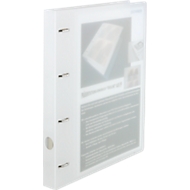 EICHNER Präsentationsringbuch 4Ring-Mechanik, A4, 25 mm, PP, 10 Stück