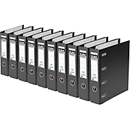 ELBA Doppelordner rado, A4, 75 mm, Karton, Wolkenmarmor, 10 Stück