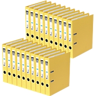 ELBA Ordner rado plast, DIN A4, Rückenbreite 50 mm, 20 Stück, gelb