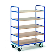 Etagenwagen mit 5 Böden, 1000 x 600 mm