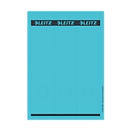 Étiquettes pour classeurs longues LEITZ®, imprimable, largeur de tranche 80 mm, autocollant 75 p., bleu