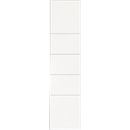 Étiquettes pour classeurs recto verso Schäfer Shop, largeur de tranche 80 mm, à insérer, 10 p., blanc