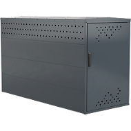 Fahrradgarage BikeBox 1 G mit Giebeldach, anthrazitgrau RAL 7016