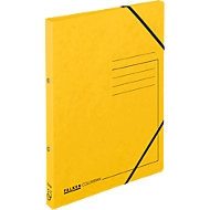 FALKEN Ringbuch, DIN A4, 2 Rund-Ring Mechanik, Rückenbreite 25 mm, gelb