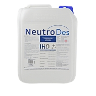 Flächendesinfektionsmittel NeutroDes, gegen Viren, Bakterien & Pilze, oberflächenaktiv, IHO-gelistet, farblos, 5 l