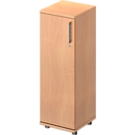 Flügeltürenschrank TETRIS WOOD, 3 OH, B 400, Tür links, Höhe inkl. Gleiter, Sockel (optional), Buche-Dekor