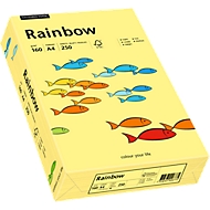 Gekleurd kopieerpapier Mondi Rainbow, A4, 160 g/m², lichtgeel, 1 pak = 250 vellen