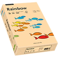 Gekleurd kopieerpapier Mondi Rainbow, A4, 80 g/m², zalmroze, 1 pak = 500 vellen