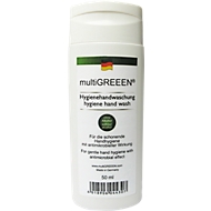 Händedesinfektionsmittel multiGREEEN®, antimikrobiell & gegen Viren, hautschonend, farblos, 50 ml