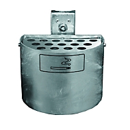 Halbrundascher ohne Dach, verzinkt