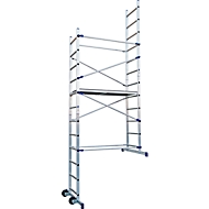 Heimwerkergerüst Facal Clic, Aluminium, schneller Auf- u. Abbau, Arbeitshöhe 4360 mm
