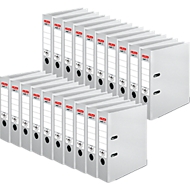 herlitz Ordner maX.file protect, DIN A4, Rückenbreite 80 mm, 20 Stück, weiß