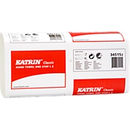 KATRIN FHT Classic One Stop L2 Serviettes de qualité, blanc, 2 plis, 2 x 22 g/m², 235 x 340 mm, aut. édition unique, 2310 pièces