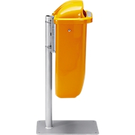 Komplett-Angebot Papierkorb/Ständer, orange