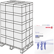 Papier copieur Premier ECF Xerox, format A4, 80 g/m², blanc pur, 1 palette = 240 x 500 feuilles