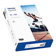 Papier copieur tecno speed, A4, 75 g/m², blanc, 1 carton = 10 x 500 feuilles