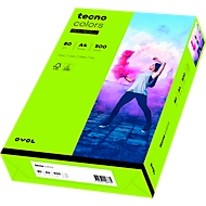 Papier couleur tecno Colors, format A4, 80 g/m², vert vif, paquet de 500 feuilles
