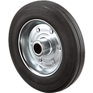 Rad, mit Vollgummireifen, 80 x 25 mm, 50 kg Tragkraft