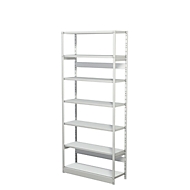 Rayonnage complet 500 T PROGRESS, module de base, sans panneau arrière, H 2250 x l. 960 x P 300 mm