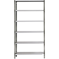 Rayonnage de base FIX, avec profil 1, H 1920 x P 300 mm, capacité de charge 60 kg, laqué