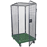 Rollbox Gr. 5, ohne Böden, 1600 mm hoch, grün