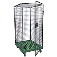 Rollbox Gr. 5, ohne Böden, 1800 mm hoch, grün